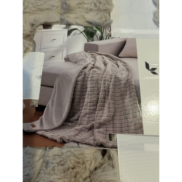 Koolaburra by Ugg Other - NEW Koolaburra By Ugg Chloe Faux Fur Throw Blanket 50” x 70” Brown (Various )